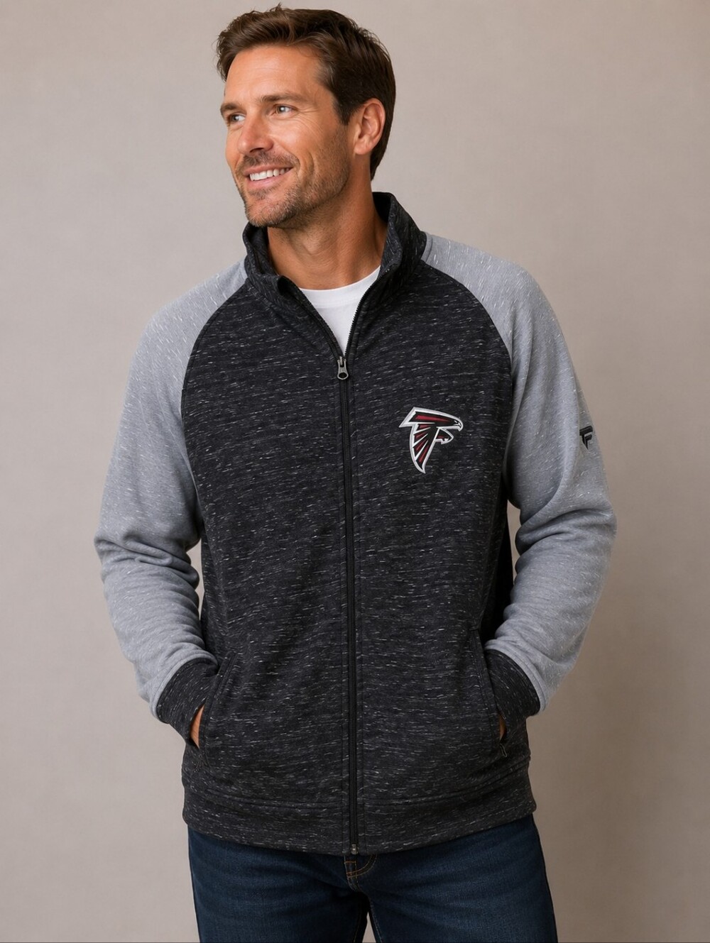 Fanatics Atlanta Falcons Size XL Black and Gray Apparel